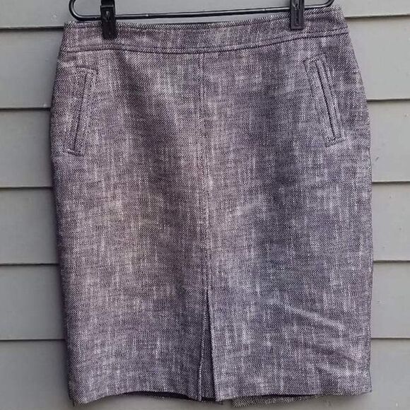 Ann Taylor Gray Pencil Skirt - Picture 1 of 10